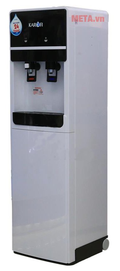 Cây nước uống nóng lạnh Karofi hút bình HC02-W có thiết kế tiện lợi 