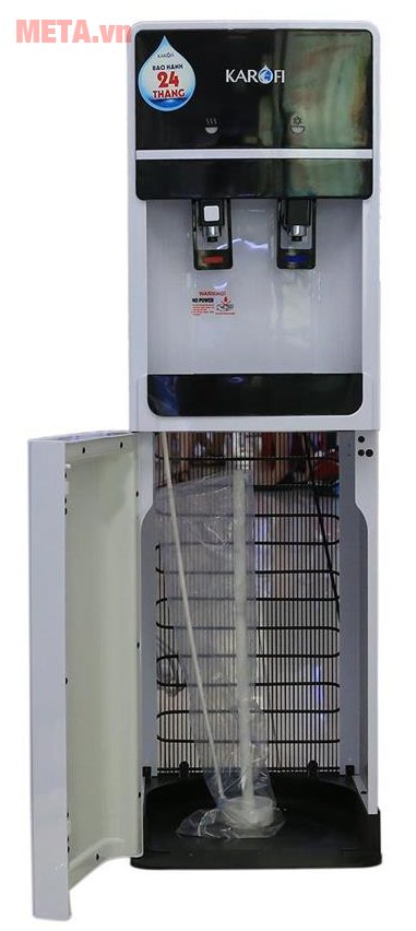Cây nước uống nóng lạnh Karofi hút bình HC02-W có chất liệu cao cấp 