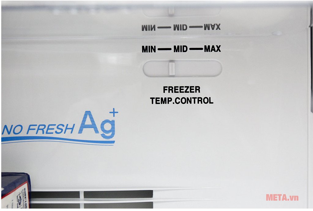 Tủ lạnh Aqua AQR-145BN SS phần điều chỉnh mức nhiệt 