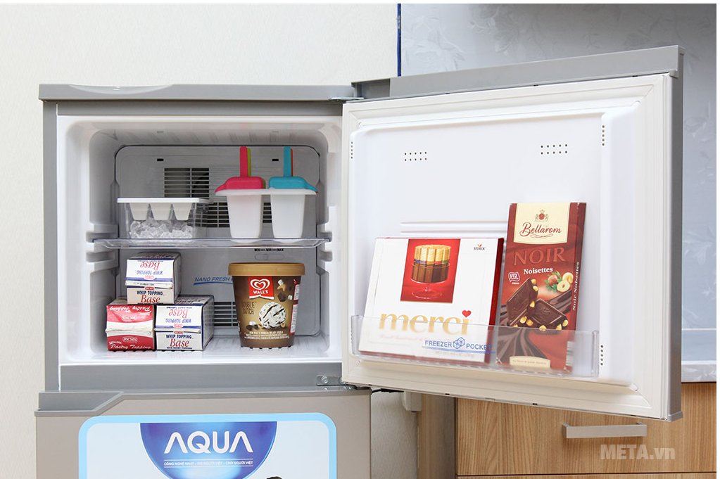 Tủ lạnh Aqua AQR-145BN SS có công nghệ làm lạnh đa chiều
