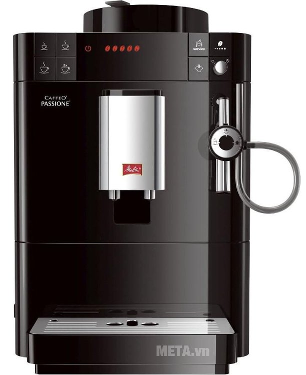 So sánh máy pha cà phê tự động và máy bán tự động Máy pha cà phê Melitta Caffeo Passione