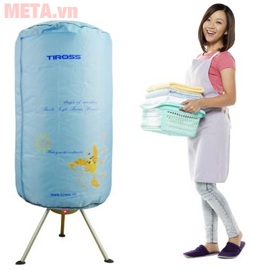 Mẹo giúp quần áo nhanh khô trong thời tiết mua, nồm trời Máy sấy quần áo Tiross TS-880