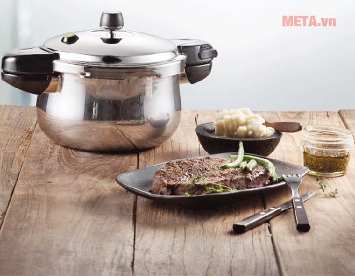 Nồi áp suất từ inox PoongNyun HCPC(IH)-22C 4.5 lít Nồi áp suất từ inox PoongNyun HCPC(IH)-22C 4.5 lít