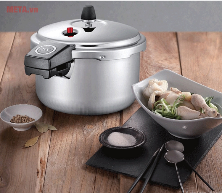 Nồi áp suất inox PoongNyun SQS11-20C 3.5 lít Nồi áp suất inox PoongNyun SQS11-20C 3.5 lít