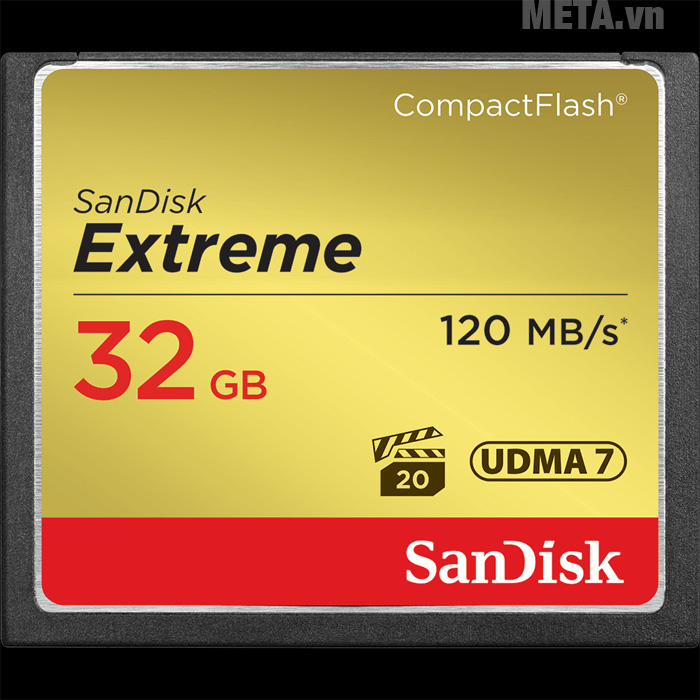 Thẻ nhớ CF máy ảnh 32GB SanDisk Extreme SDCFXSB-032G-G46