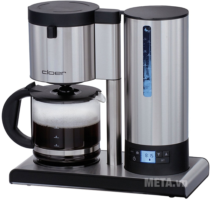 Máy lọc cà phê Cloer 5609 có chế độ giữ ấm và tự động tắt tiện lợi