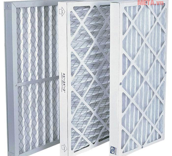 Màng lọc thô có tác dụng loại bỏ những bụi bẩn có kích thước lớn Màng lọc thô có tác dụng loại bỏ những bụi bẩn có kích thước lớn