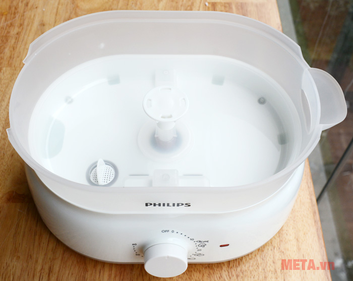 Bạn lưu ý khi hấp không nên đổ nước quá đầy Bạn lưu ý khi hấp không nên đổ nước quá đầy