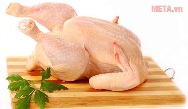 Gà ta khi đã làm sạch lông có thịt săn chắc, ức nhỏ, da mỏng Gà ta khi đã làm sạch lông có thịt săn chắc, ức nhỏ, da mỏng