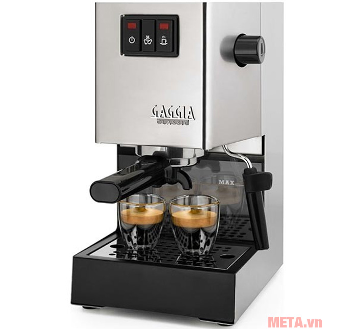 Gaggia Classic phù hợp với nhu cầu sử dụng tại văn phòng, gia đình, quán cà phê