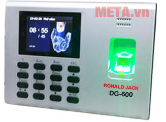 Máy chấm công bằng vân tay Ronald Jack DG-600 Máy chấm công bằng vân tay Ronald Jack DG-600