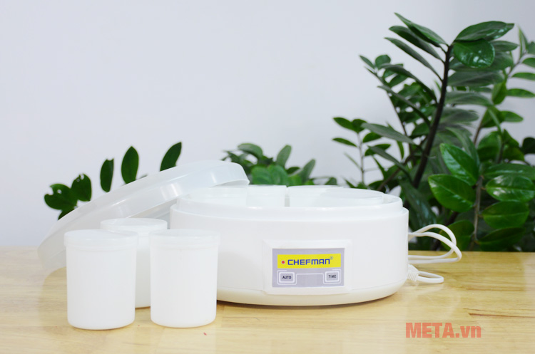 Máy làm sữa chua Chefman Máy làm sữa chua Chefman
