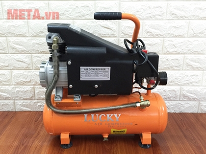 Máy nén khí mini có dầu Lucky N9L 9 lít 1HP - Giới thiệu