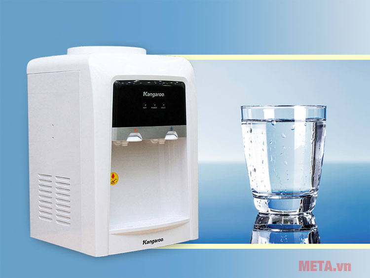 Máy làm nước nóng lạnh KG-33TN có tổng dung tích 6 lít. Máy làm nước nóng lạnh KG-33TN có tổng dung tích 6 lít.