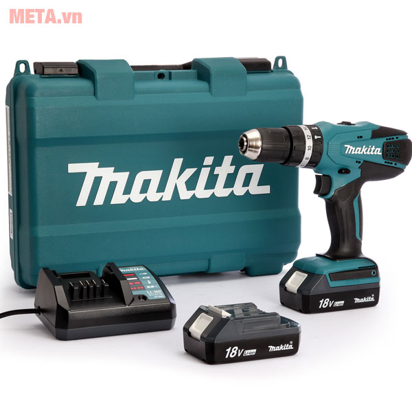 Máy khoan búa dùng pin Makita HP457DWE Máy khoan búa dùng pin Makita HP457DWE