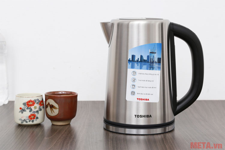 Bình đun siêu tốc Toshiba PHK-17MFM(S)VN Bình đun siêu tốc Toshiba PHK-17MFM(S)VN
