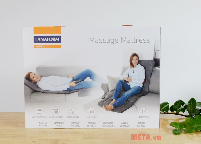Hộp đựng đệm massage toàn thân Lanaform LA110315 Hộp đựng đệm massage toàn thân Lanaform LA110315