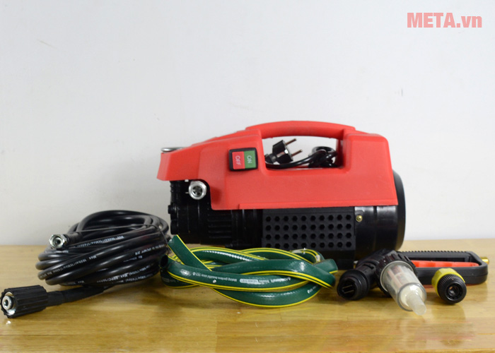Trọn bộ sản phẩm máy rửa xe Oshima OS-80A Trọn bộ sản phẩm máy rửa xe Oshima OS-80A