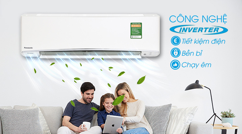 Máy lạnh 2 chiều Panasonic 1HP CU/CS-YZ9UKH-8