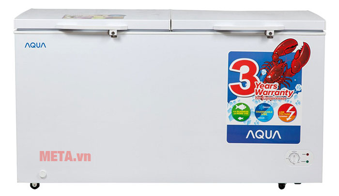 Tủ đông mát Aqua AQF-R390 255 lít 2 ngăn Tủ đông mát Aqua AQF-R390 255 lít 2 ngăn