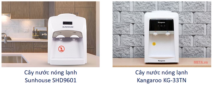Cây nước nóng lạnh Sunhouse SHD9601 và Cây nước nóng lạnh Kangaroo KG-33TN Cây nước nóng lạnh Sunhouse SHD9601 và Cây nước nóng lạnh Kangaroo KG-33TN