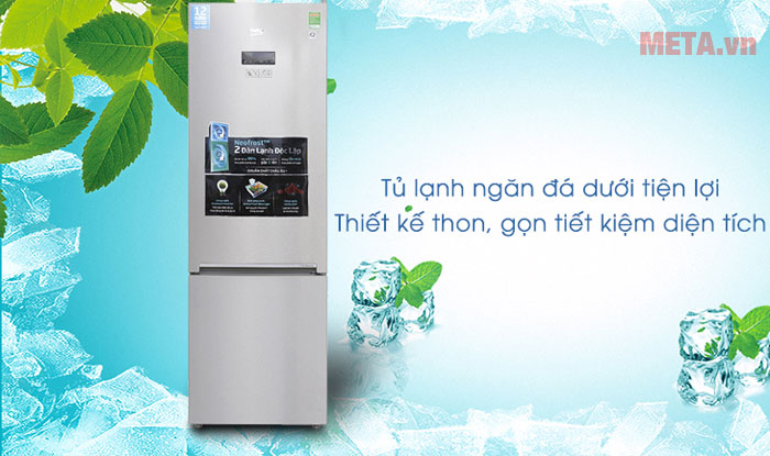 Tủ lạnh Beko RCNT375E50VZX