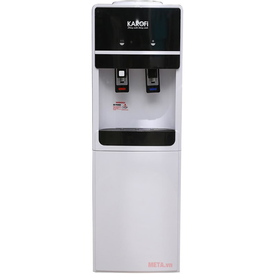 Cách vệ sinh cây nước nóng lạnh an toàn, hiệu quả Cây nước nóng lạnh Karofi úp bình HC01-W