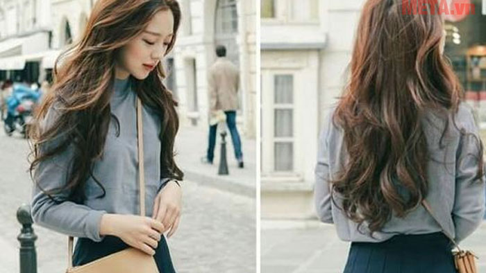 Tóc xoăn bồng bềnh Tóc xoăn bồng bềnh
