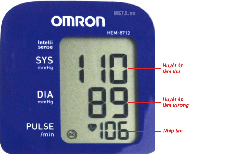 Máy đo huyết áp bắp tay HEM-8712