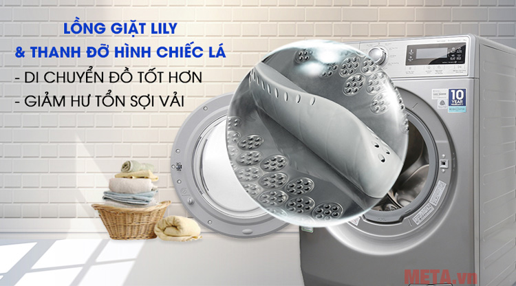 Lồng giặt Lily giảm hư tổn sợi vải