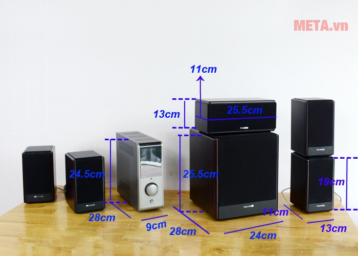 Loa vi tinh Microlab FC730 5.1 - META.vn