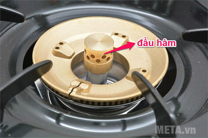 Đầu hâm của bếp ga giúp tiết kiệm gas Bếp ga có đầu hâm