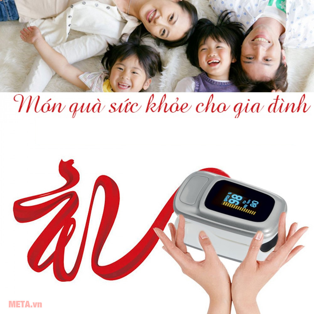 Những món quà ý nghĩa dành tặng cha mẹ dịp cuối năm Máy đo nồng độ Oxy và nhịp tim