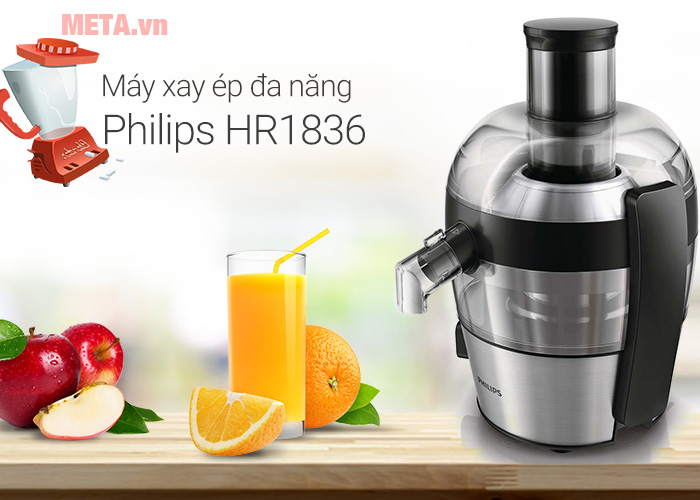 máy ép hoa quả công suất lớn Philips chính hãng máy ép hoa quả công suất lớn Philips