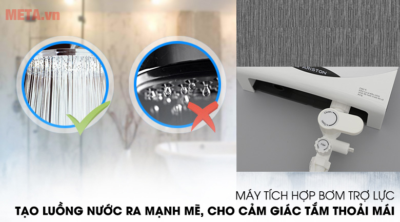 Máy nươc nóng có bơm trợ lực