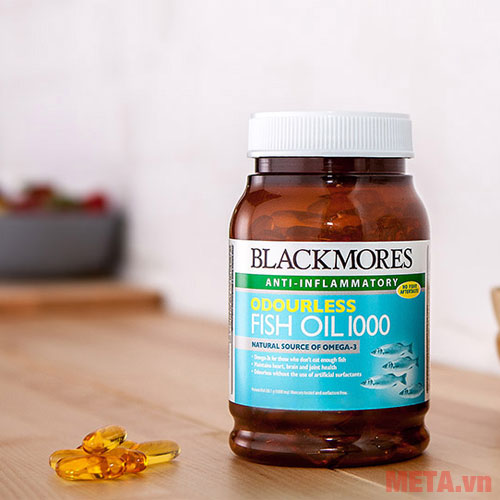 Hướng dẫn cách uống Omega 3 1000mg cho người mới Blackmores Oudourless Fish Oil 1000