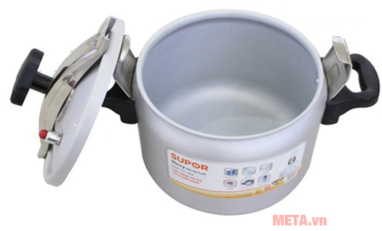 Nồi áp suất 2 tay cầm Supor YG24 dễ mở nắp Supor YG24