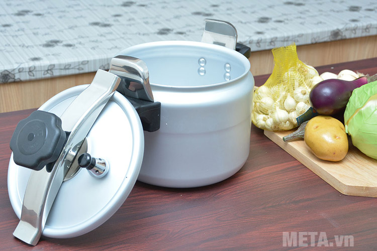 Nồi áp suất 2 tay cầm Supor YG24 dùng cho gia đình Nồi áp suất