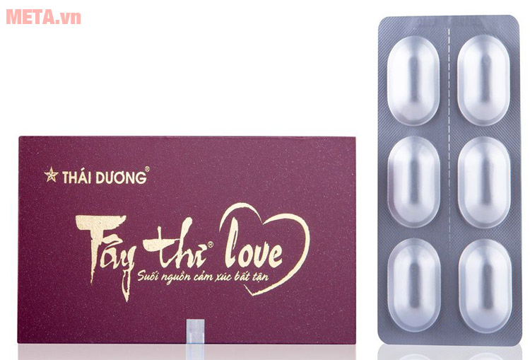Viên uống tăng cường nội tiết tố nữ Tây Thi Love (hộp 6 viên) Top thực phẩm chức năng bổ sung nội tiết tố cho phái nữ