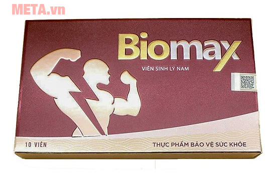 Viên Biomax sinh lý nam (10 viên) Top thực phẩm chức năng tăng cường sinh lý cho phái mạnh