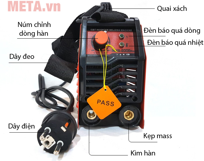 Cấu tạo Máy hàn Btec