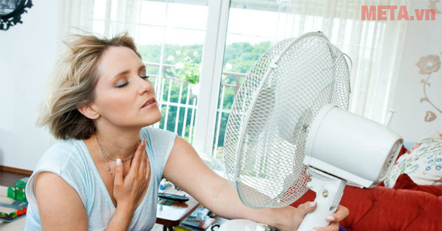 Không nên để quạt đứng yên một chỗ khi sử dụng Không nên để quạt đứng yên một chỗ khi sử dụng