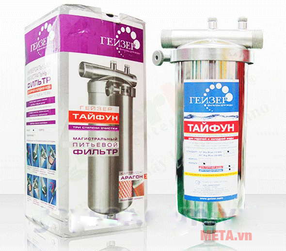 Máy lọc nước tắm Geyser Typhoon 10BB Máy lọc nước tắm Geyser Typhoon 10BB