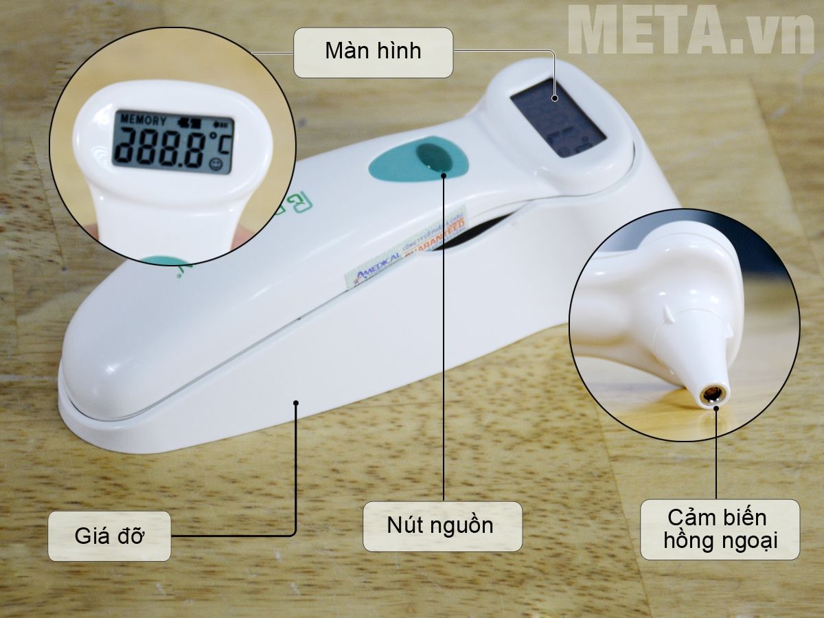 Cấu tạo nhiệt kế