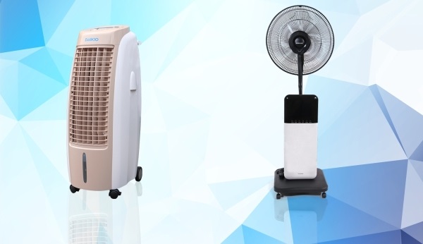 Quạt hơi nước và quạt phun sương là hai sản phẩm khác nhau Quạt hơi nước và quạt phun sương là hai sản phẩm khác nhau