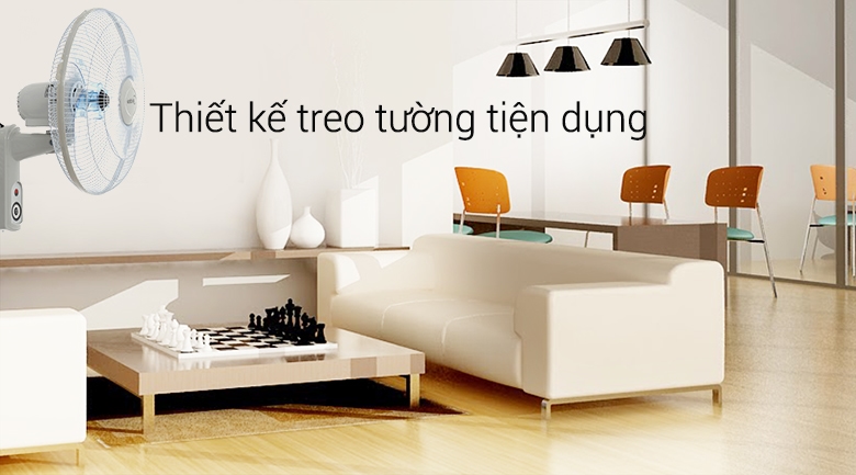 Quạt treo tường Vinawind - giải pháp cho không gian nhỏ hẹp