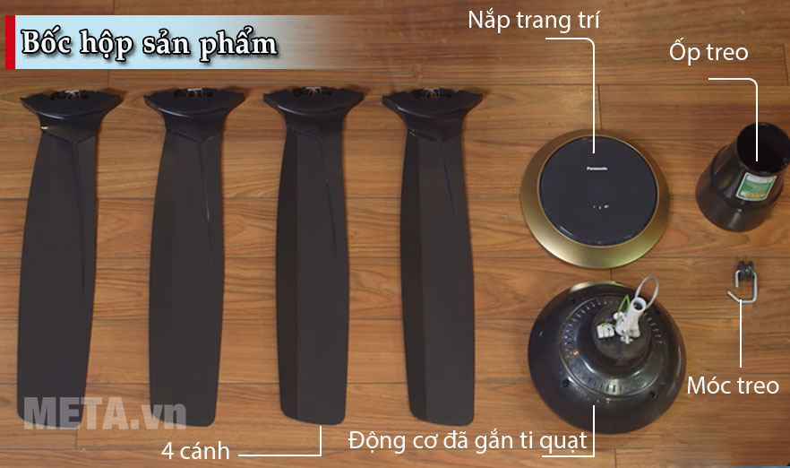 Trọn bộ quạt trần Panasonic F-56XPG Panasonic F-56XPG
