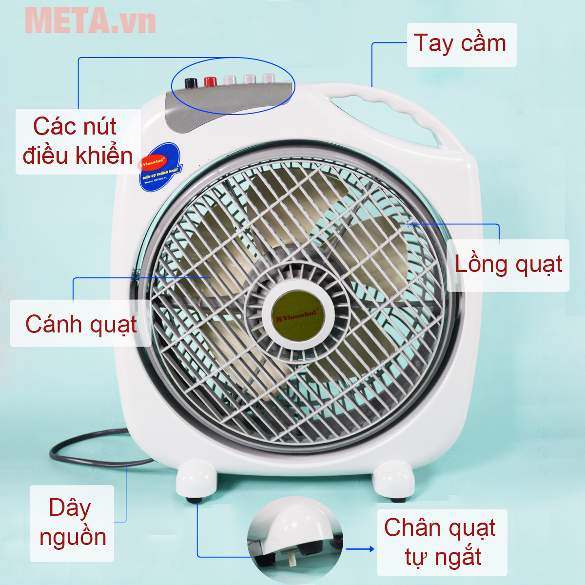 Quạt hộp Vinawind QH300-TL Quạt hộp Vinawind QH300-TL