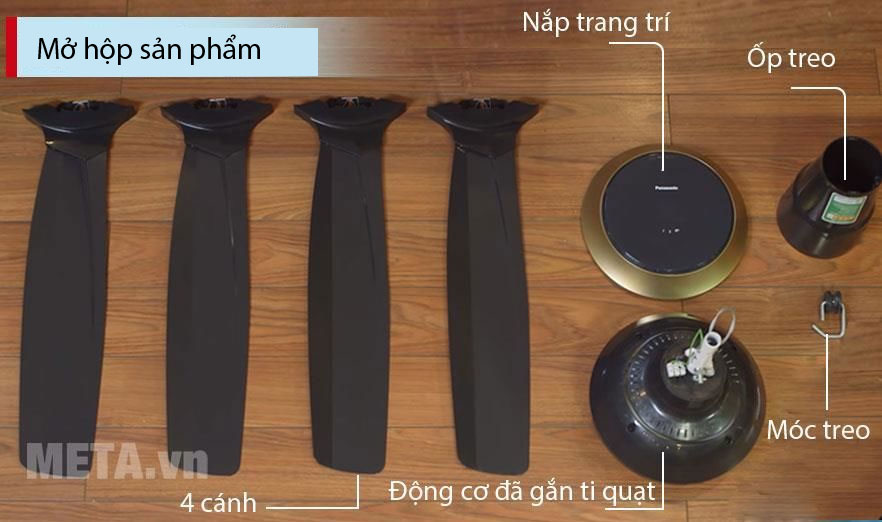 Trọn bộ quạt trần Panasonic F-56XPG Panasonic F-56XPG