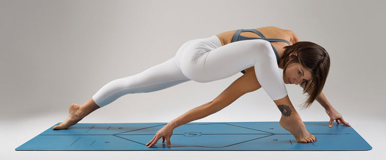 Thảm yoga định tuyến giúp nâng cao chất lượng bài tập, hạn chế chấn thương